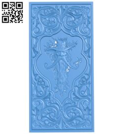 Door pattern design A004592 download free stl files 3d model for CNC wood carving