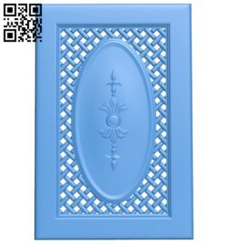 Door pattern design A004708 download free stl files 3d model for CNC wood carving