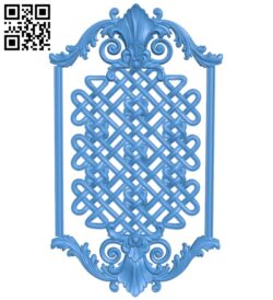 Door pattern design A004711 download free stl files 3d model for CNC wood carving