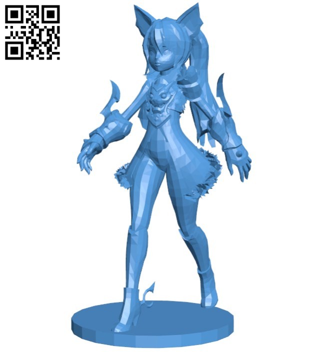 Miss Tera elin B006667 file stl free download 3D Model for CNC and 3d printer