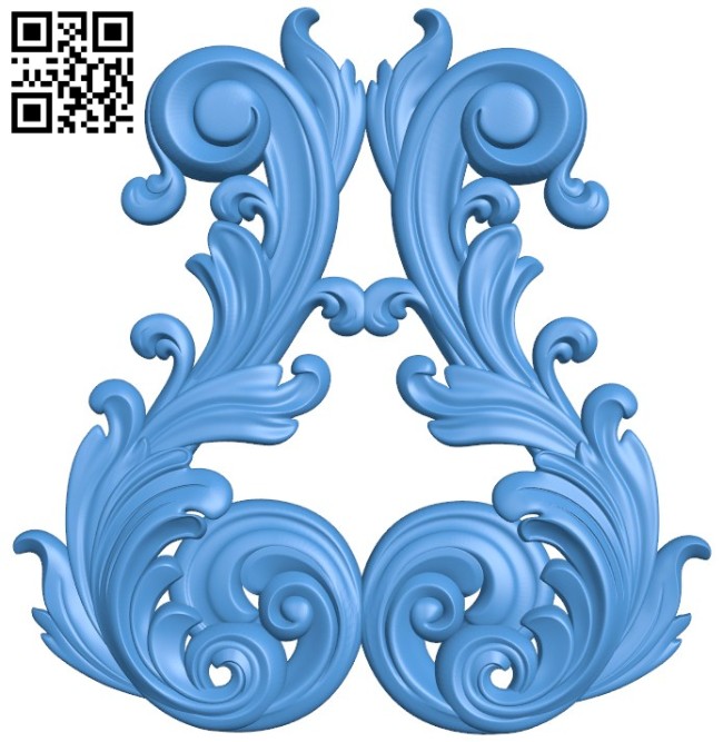 Pattern decor design A004581 download free stl files 3d model for CNC wood carving