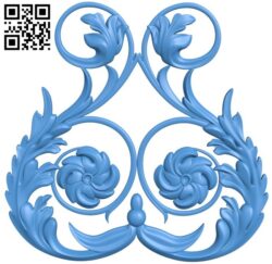 Pattern decor design A004600 download free stl files 3d model for CNC wood carving