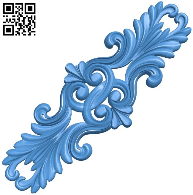 Pattern dekor design A004632 download free stl files 3d model for CNC wood carving