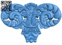 Pattern dekor design A004670 download free stl files 3d model for CNC wood carving