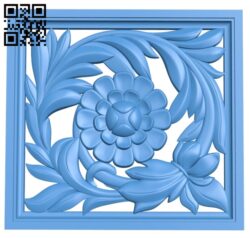 Pattern dekor square A004720 download free stl files 3d model for CNC wood carving