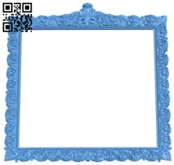 Picture frame or mirror A004668 download free stl files 3d model for CNC wood carving