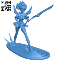 Ryuko Matoi B007015 file stl free download 3D Model for CNC and 3d printer