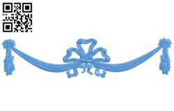 Silk ribbon pattern A004724 download free stl files 3d model for CNC wood carving