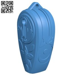 Whistle with ornament B006945 file stl free download 3D Model for CNC and 3d printer