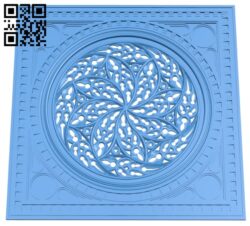 Door pattern A004792 download free stl files 3d model for CNC wood carving