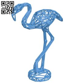 Flamingo decor B007431 file stl free download 3D Model for CNC and 3d printer