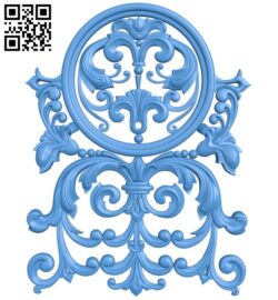 Pattern decor design A004800 download free stl files 3d model for CNC wood carving