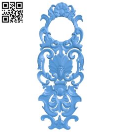 Pattern decor design A004895 download free stl files 3d model for CNC wood carving