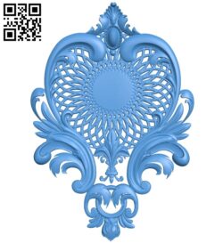 Pattern decor design A004901 download free stl files 3d model for CNC wood carving