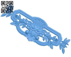 Pattern decor design A004910 download free stl files 3d model for CNC wood carving