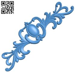 Pattern decor design A004987 download free stl files 3d model for CNC wood carving