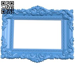 Picture frame or mirror A004978 download free stl files 3d model for CNC wood carving