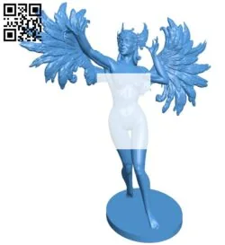 Angel B007918 file stl free download 3D Model for CNC and 3d printer