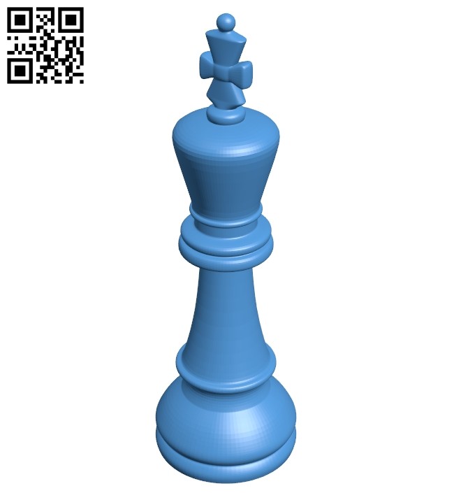 Chess King 3D Models for Download