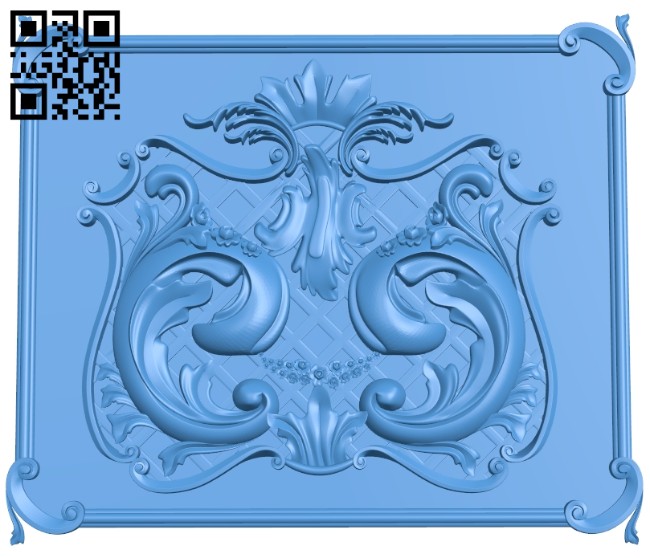 Pattern decor design A005107 download free stl files 3d model for CNC wood carving