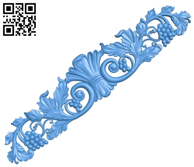 Pattern decor design A005137 download free stl files 3d model for CNC wood carving