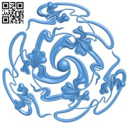 Pattern decor design A005143 download free stl files 3d model for CNC wood carving