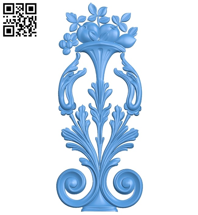 Pattern decor design A005166 download free stl files 3d model for CNC wood carving