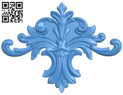 Pattern decor design A005227 download free stl files 3d model for CNC wood carving