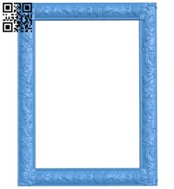 Picture frame or mirror A005089 download free stl files 3d model for CNC wood carving