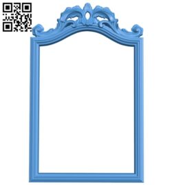 Picture frame or mirror A005093 download free stl files 3d model for CNC wood carving