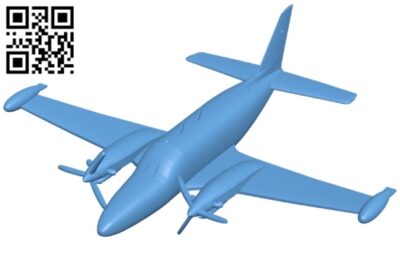 Aircraft PA-31T RPG-7 B008292 file stl free download 3D Model for CNC and 3d printer