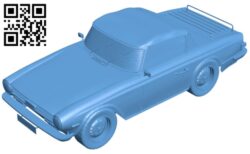 Car old roadster B008173 file stl free download 3D Model for CNC and 3d printer