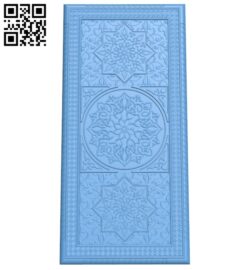 Door pattern A005384 download free stl files 3d model for CNC wood carving