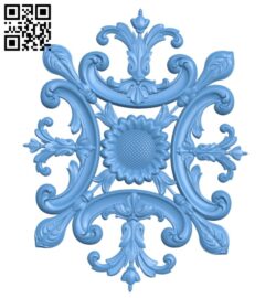 Pattern decor design A005349 download free stl files 3d model for CNC wood carving