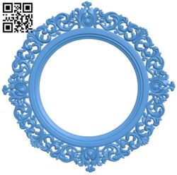 Picture frame or mirror A005281 download free stl files 3d model for CNC wood carving