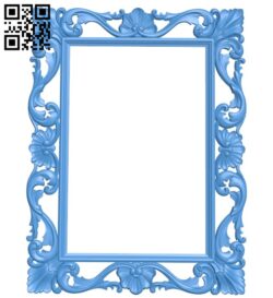 Picture frame or mirror A005282 download free stl files 3d model for CNC wood carving