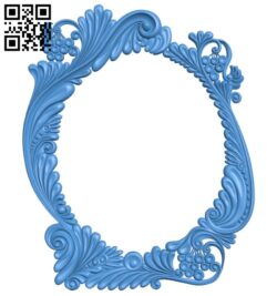 Picture frame or mirror A005288 download free stl files 3d model for CNC wood carving