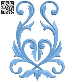 Pattern decor design A005456 download free stl files 3d model for CNC wood carving