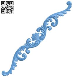 Pattern decor design A005515 download free stl files 3d model for CNC wood carving