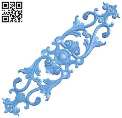 Pattern decor design A005653 download free stl files 3d model for CNC wood carving