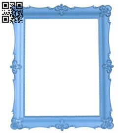 Picture frame or mirror A005439 download free stl files 3d model for CNC wood carving