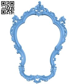 Picture frames A005499 download free stl files 3d model for CNC wood carving