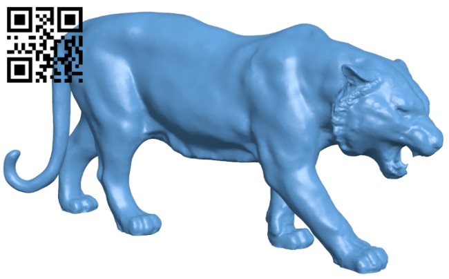 3D file Tiger 🐅・3D print object to download・Cults