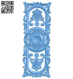 Door pattern A005685 download free stl files 3d model for CNC wood carving