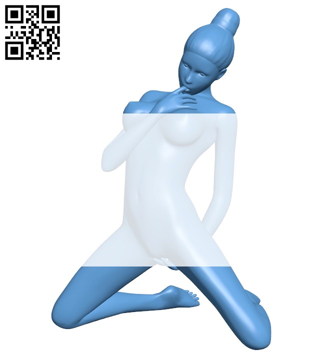 Girl B008652 file stl free download 3D Model for CNC and 3d printer