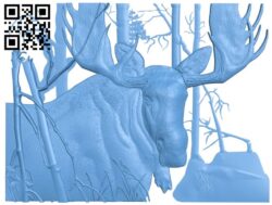 Hunter painting A005825 download free stl files 3d model for CNC wood carving