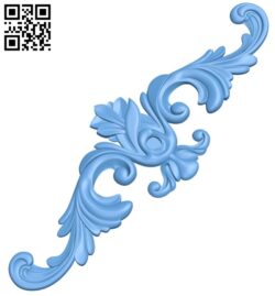 Pattern decor design A005682 download free stl files 3d model for CNC wood carving