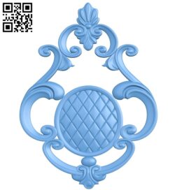 Pattern decor design A005686 download free stl files 3d model for CNC wood carving