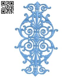 Pattern decor design A005735 download free stl files 3d model for CNC wood carving