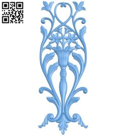 Pattern decor design A005860 download free stl files 3d model for CNC wood carving